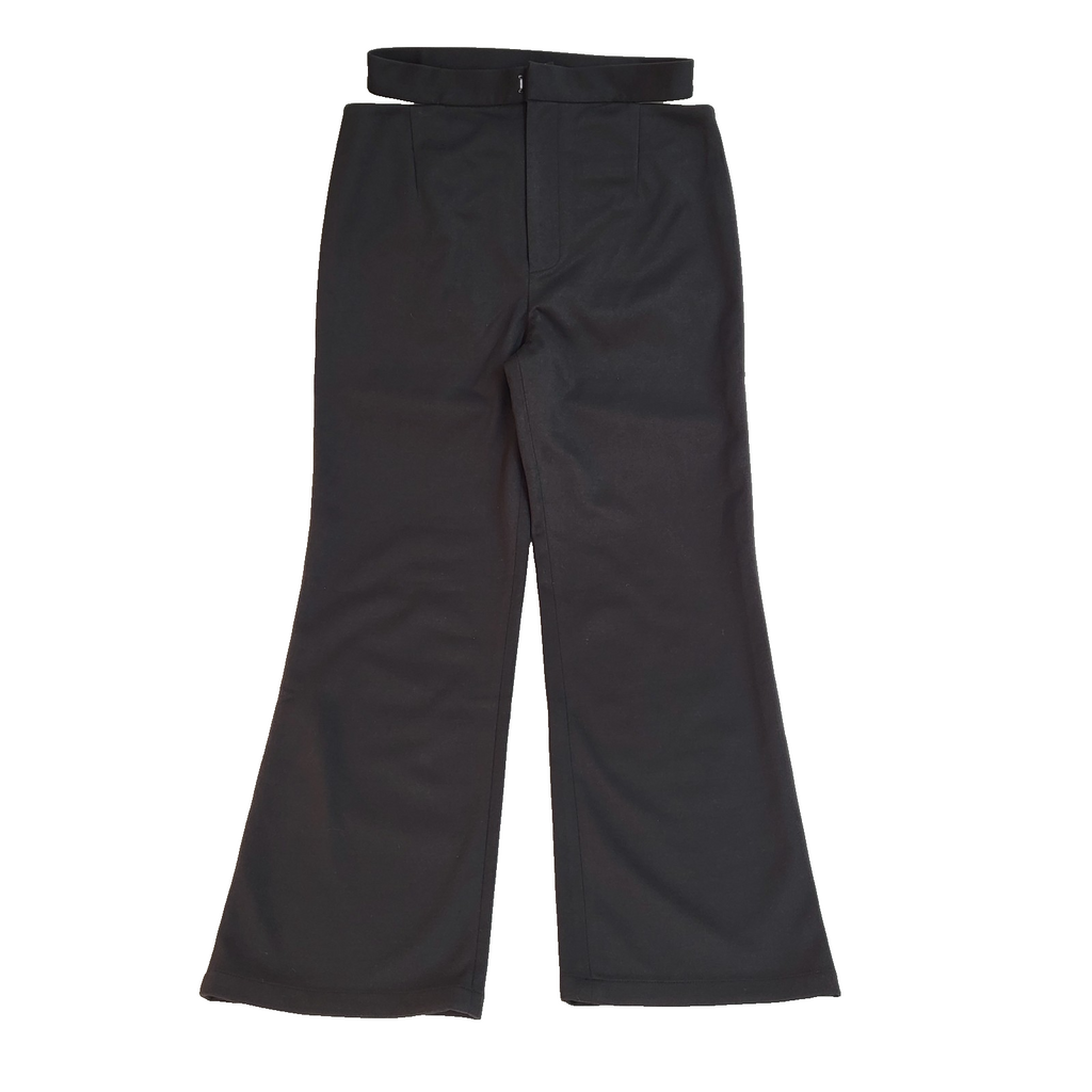 Jovonna Dress Trousers Black Wide Leg Uk Women's XL 14 W28-32 L29 Bnwt