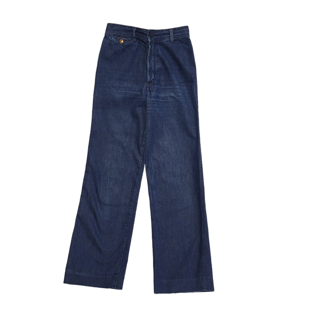 Sisley 90s Dark Blue Straight Denim Jeans Uk Women's Size 10 W28 L28