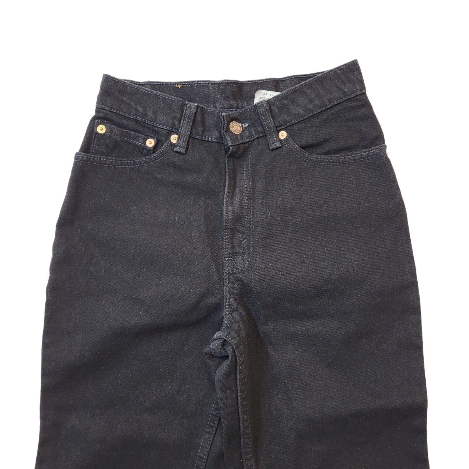 Levi's 512 Vintage 90s Black Skinny Denim Jeans Women's Size 6 W25 L29