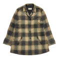 Basler 90s Vintage Brown Grey Check Wool Casual Jacket Uk Women's Size 14