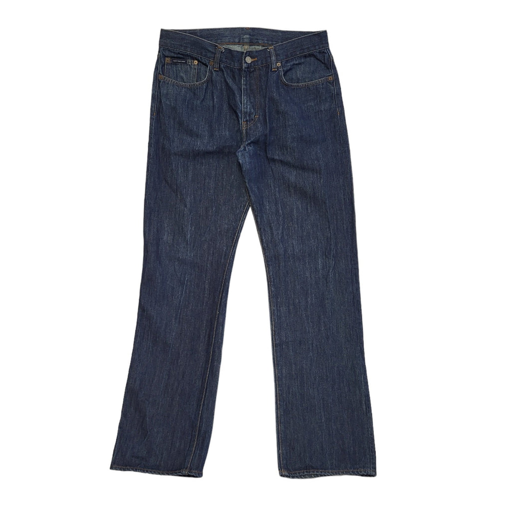 Calvin Klein Vintage Y2K  Blue Straight Denim Jeans Uk Men's Size L W34 L33
