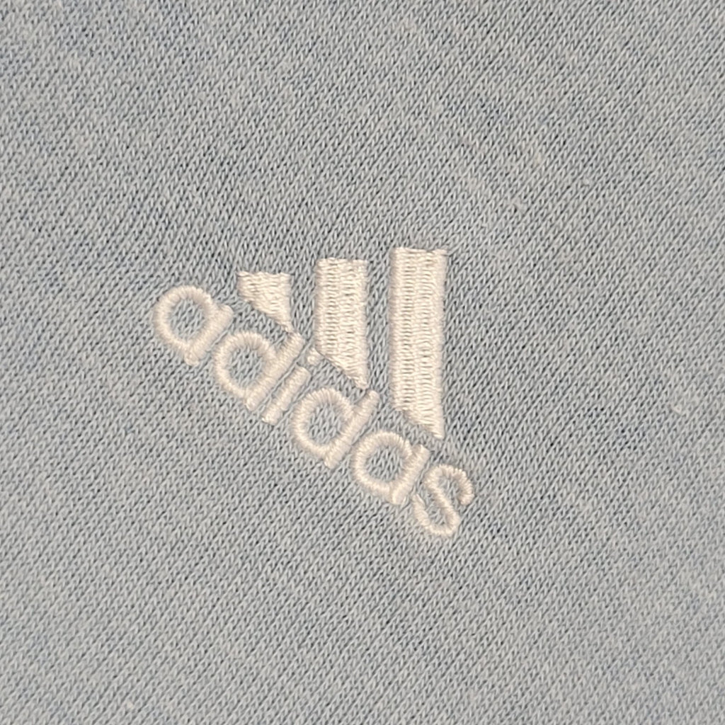 Adidas Vintage Y2K Baby Blue Sports Sweatshirt Girls Age 10-12 years