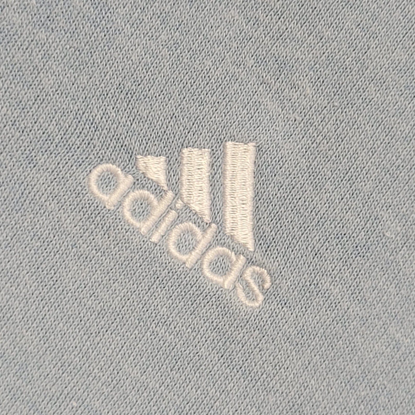 Adidas Vintage Y2K Baby Blue Sports Sweatshirt Girls Age 10-12 years