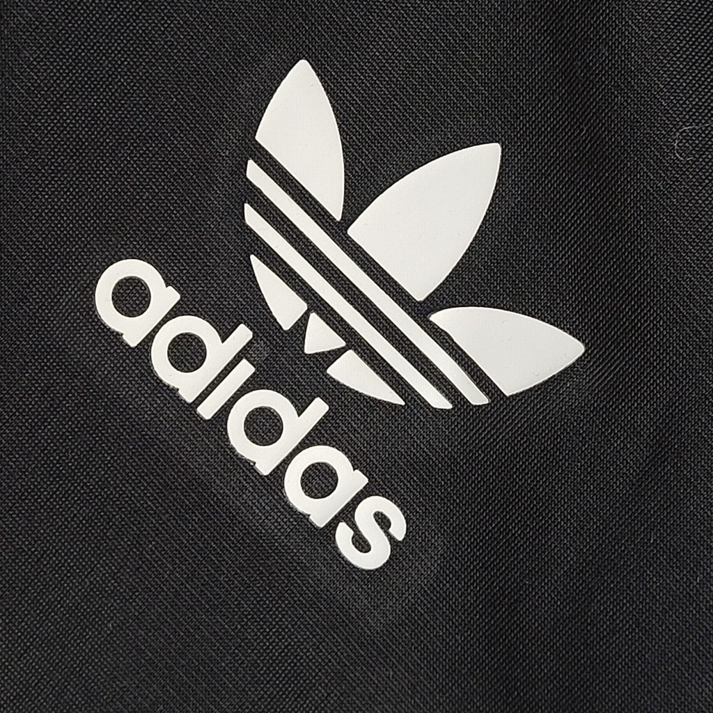 Adidas Y2K Black Full Zip High Neck Tracksuit Jacket Women's UK Size 10