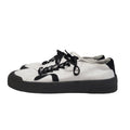 Roscomar White Black Canvas Casual Trainers Men's  Uk Size 8