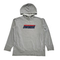 Nike Swoosh Vintage Y2k Grey Pullover Sweatshirt Hoodie Uk Men's Size L
