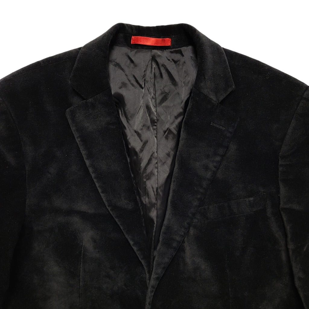 Dobell Black Y2k Blazer Suit Jacket Uk Men's Size Small 38"