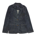 Gap Vintage Y2K Dark Blue Denim Button Jacket Uk Women's Size 8