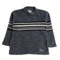 Watsons Vintage 90's Grey Fleece Jumper UK Men's Size L/XL