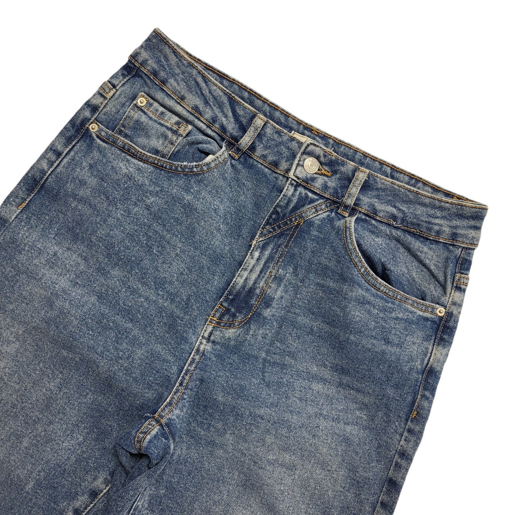 Pimkie Blue Flared Denim Jeans Women's Size 10-12 W28-30 L30