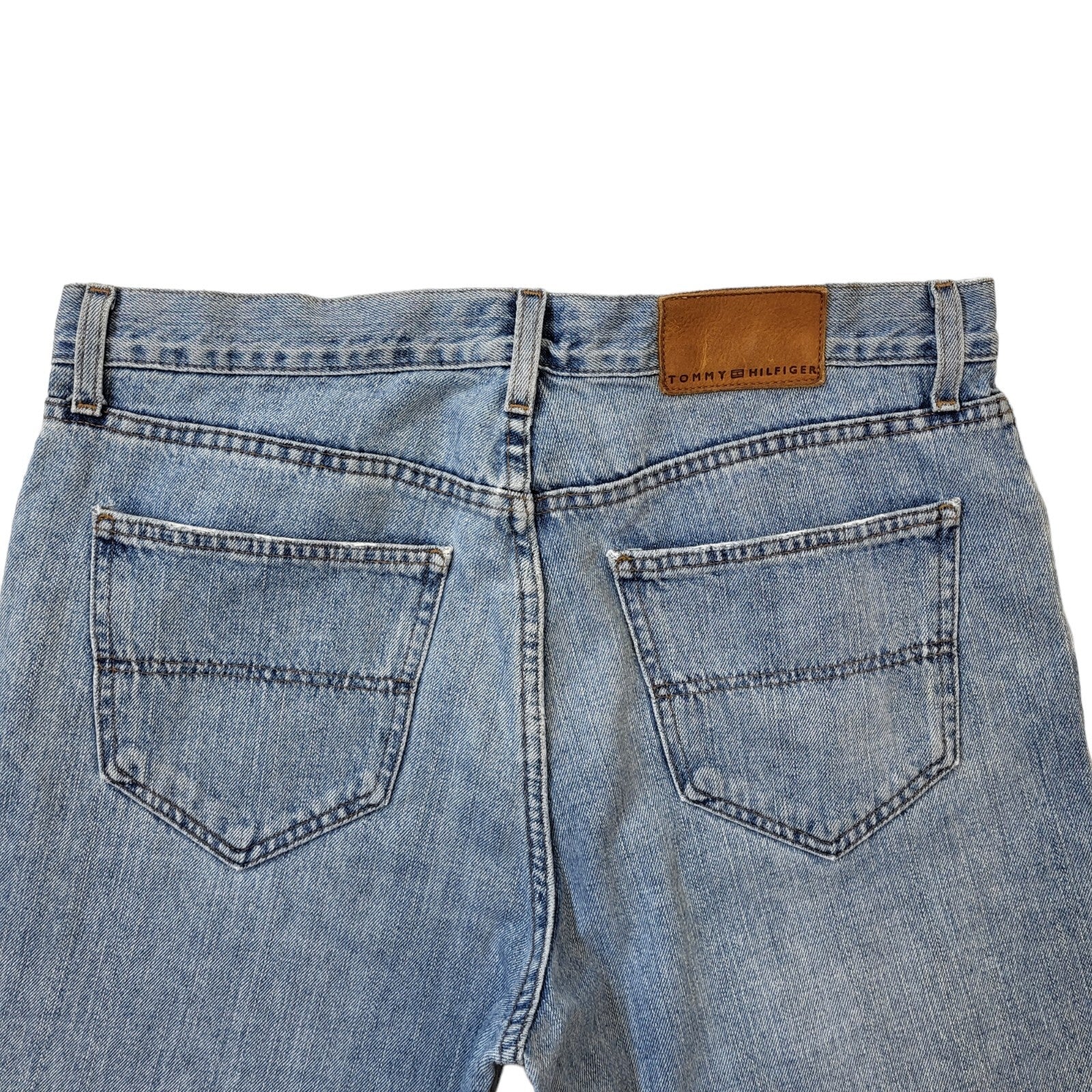 Tommy Hilfiger Y2K Blue Straight Denim Jeans Men's Size L W34 L35