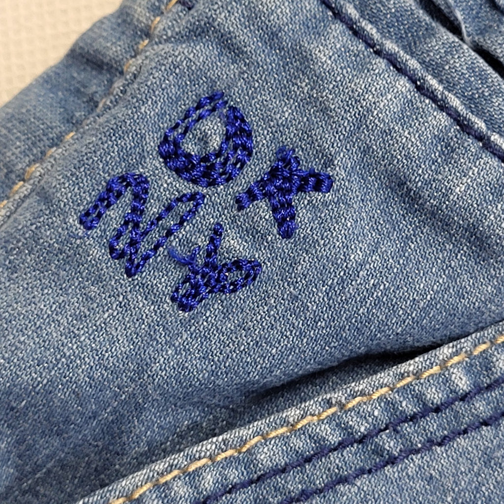 DKNY Vintage 90's Blue Bootcut Denim Jeans Uk Women's Size 14 W32 L30