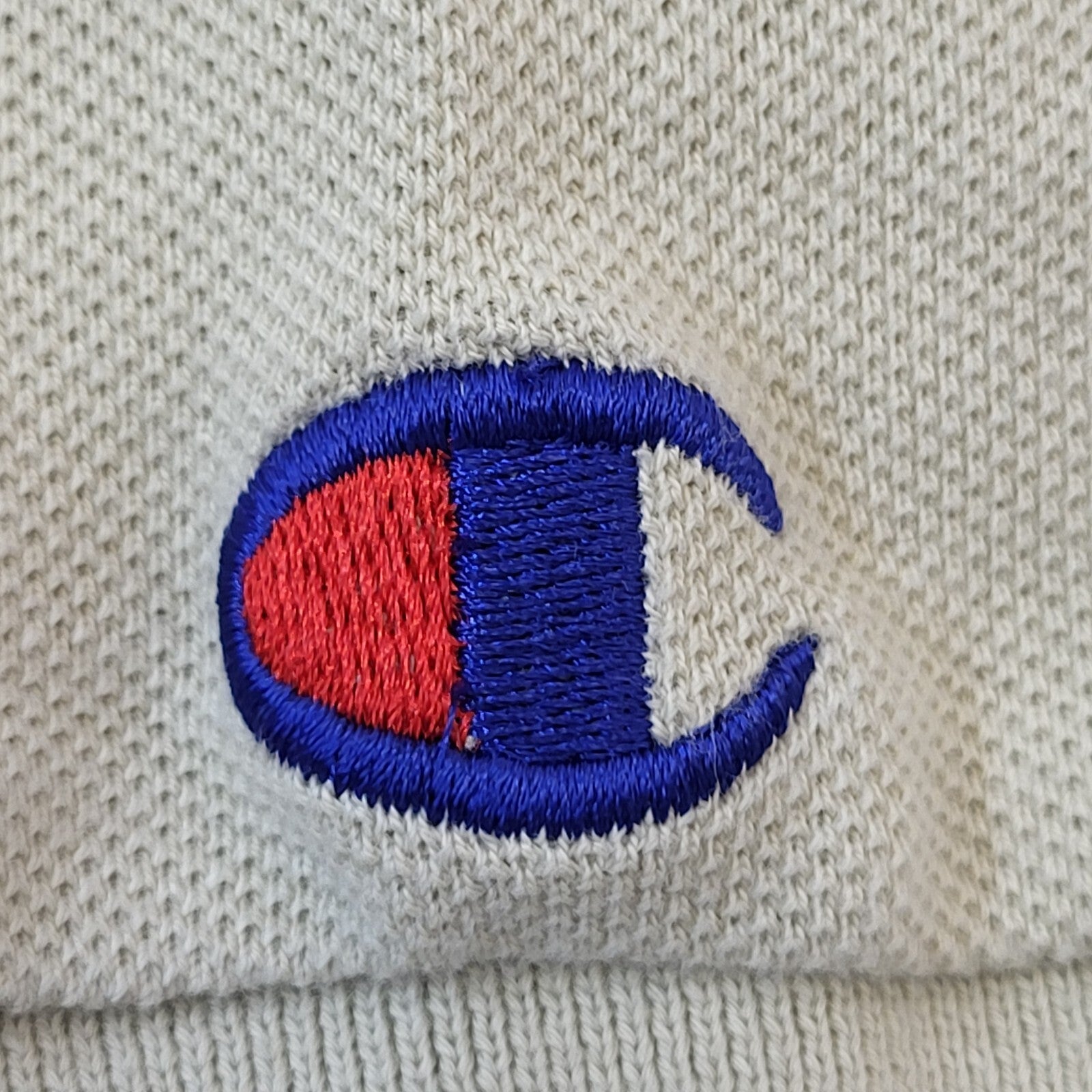Champion 90s Vintage Oregon Ducks Beige Short Sleeve Polo Shirt Men's Size Small