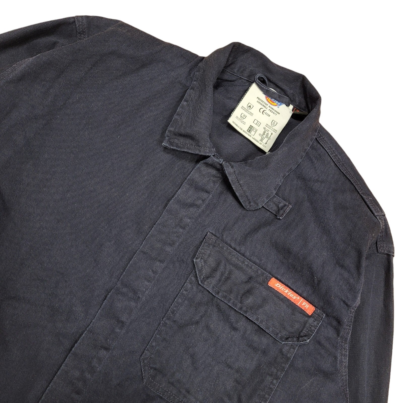 Dickies Navy Blue Long Sleeve Work Jumpsuit Uk Men's Size XL W36-40 L30