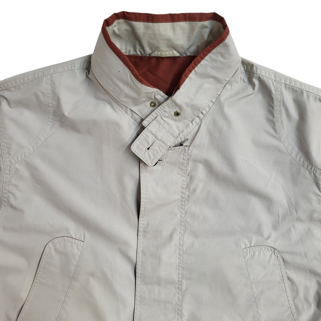 Dannimac Beige 90s Zip & Button Vintage Jacket Uk Men's Size L