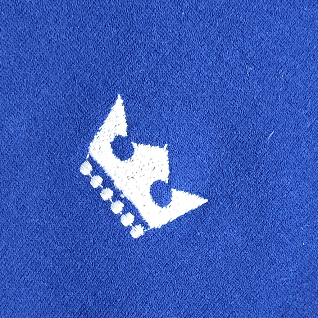 Utesome Blue Vintage Y2K  Full Zip Hoodie UK Boy's Size M