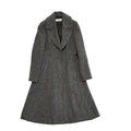 John Lewis Grey Vintage Y2K Button Rain Coat Uk Women's Size 10