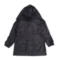 Beau Brummel 90s Black Hooded Jacket Uk Men's Size Small