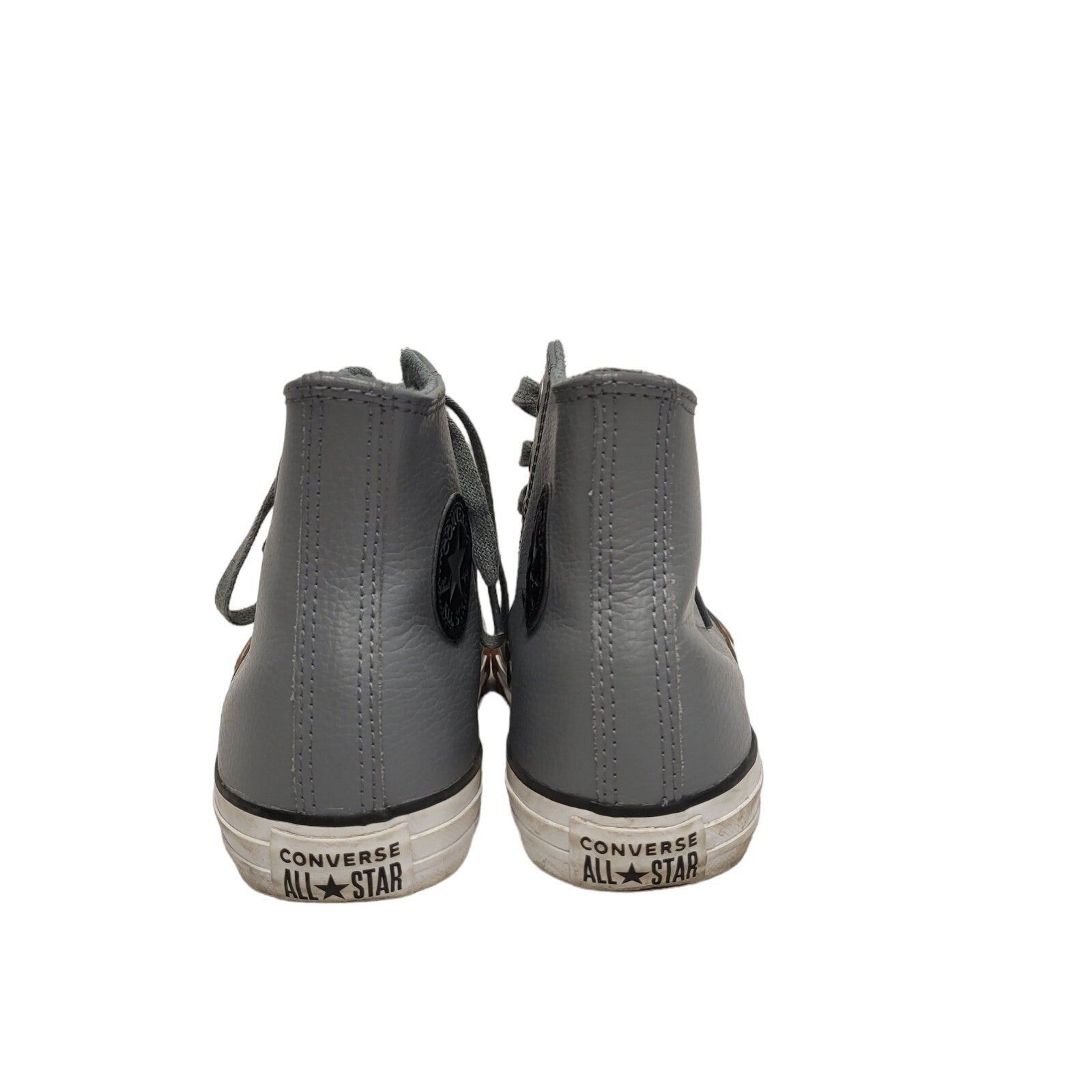 Converse Chuck Taylor All Star Leather Hi Top Lace Up Boots Uk 3.5