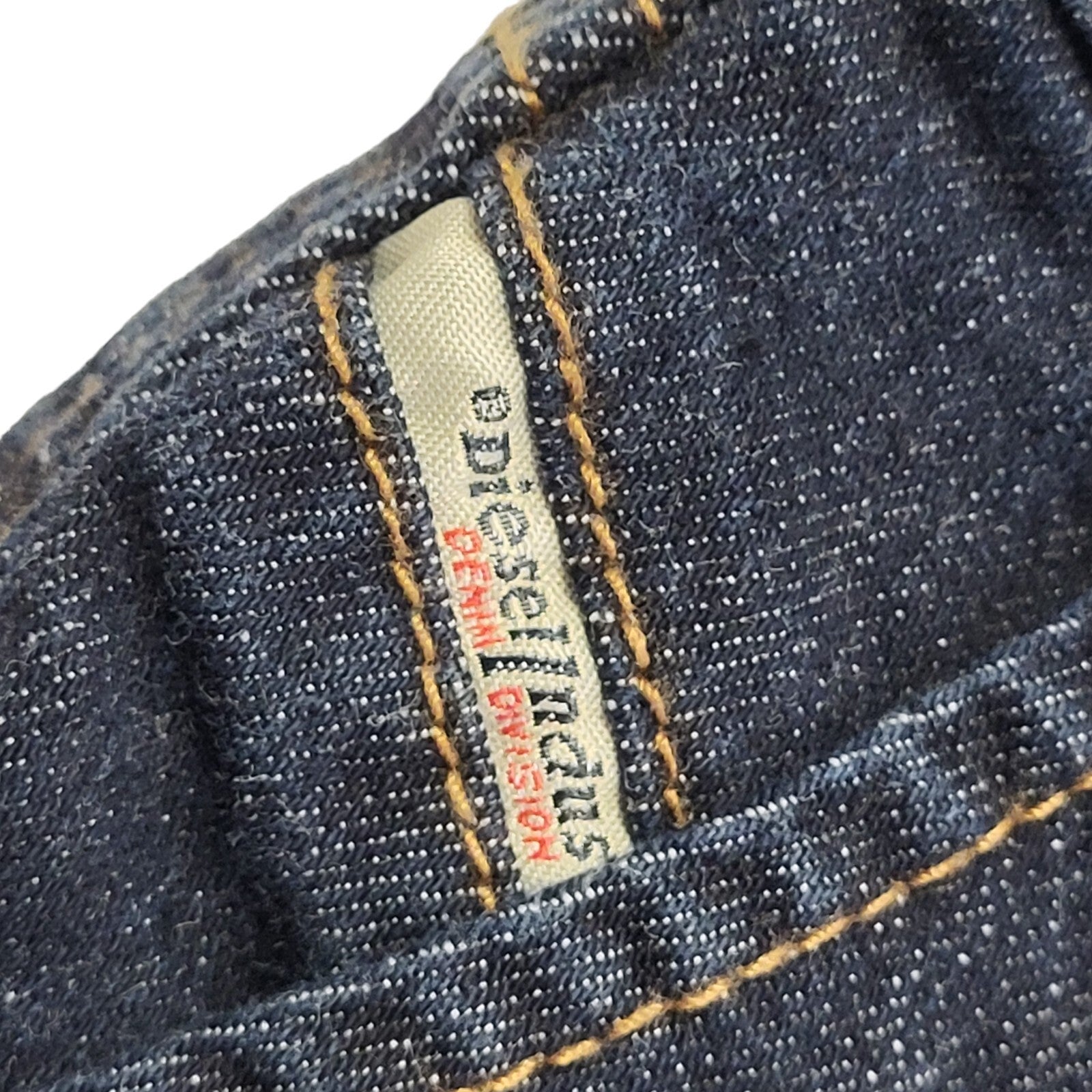 Diesel Vintage Y2K  Dark Blue Skinny Denim Jeans Uk Girl's Age 16 Yrs W29 L29