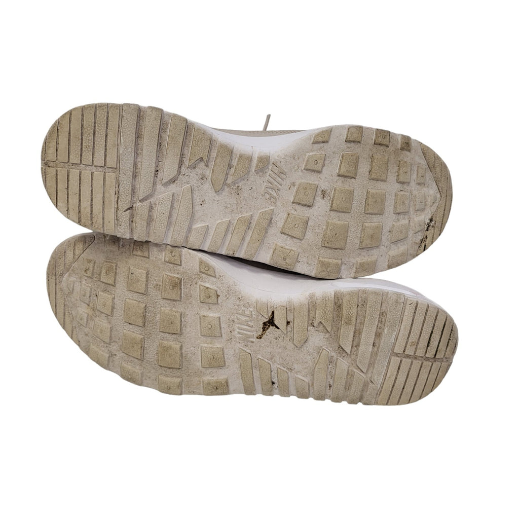 Nike Air Max Thea Beige Canvas Lace-Up Sports Trainers Women's Uk Size 5