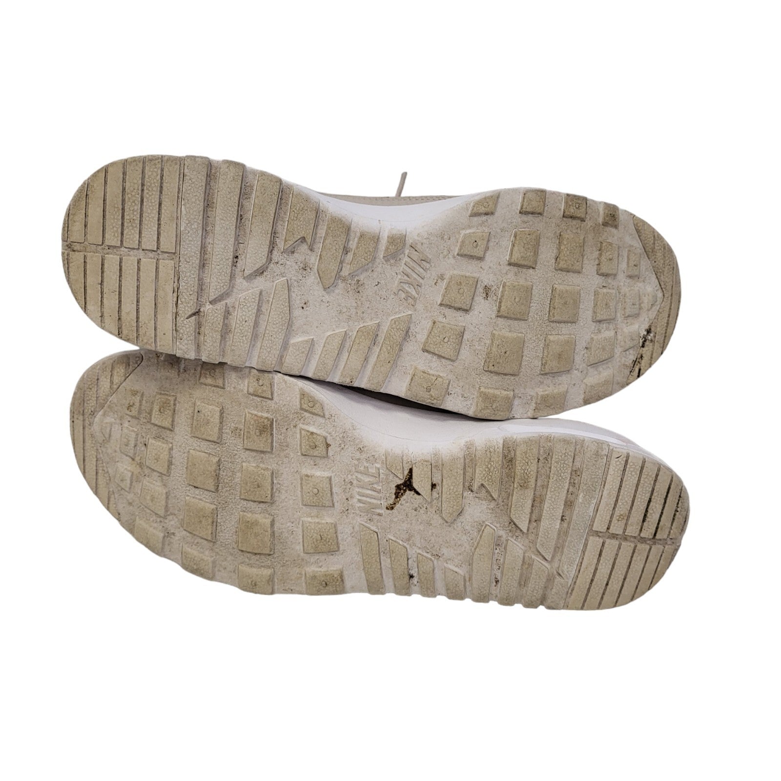 Nike Air Max Thea Beige Canvas Lace-Up Sports Trainers Women's Uk Size 5