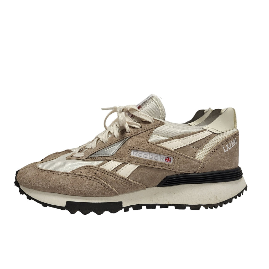 Reebok LX2200 Archive Pack Beige Lace-up Sports Casual Trainers Women's Size 6