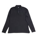 Boss Y2K Vintage Black Long Sleeve Polo Top Shirt Men's Size M