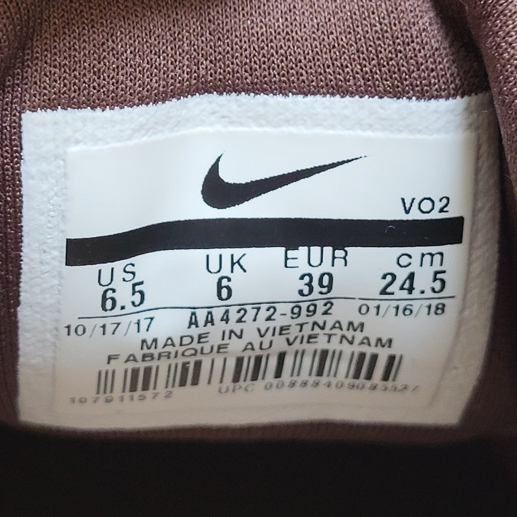 Nike Nyjah SB Brown Lace-up Sports Casual Trainers Uk Women's Size 6
