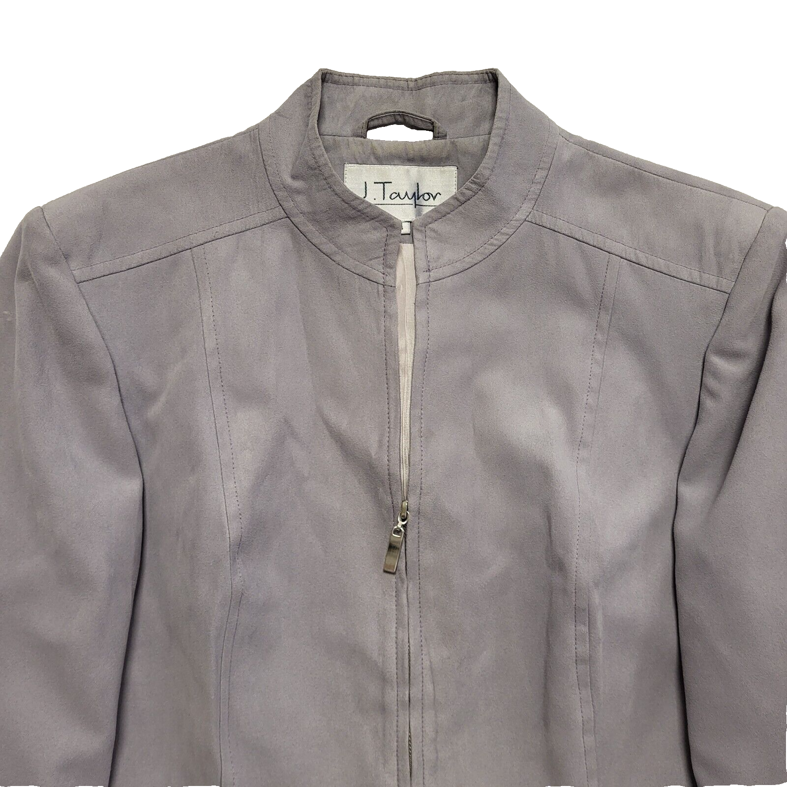 J.Taylor  By Debenhams Vintage 90's Purple Full Zip Jacket Womens UK Size 14
