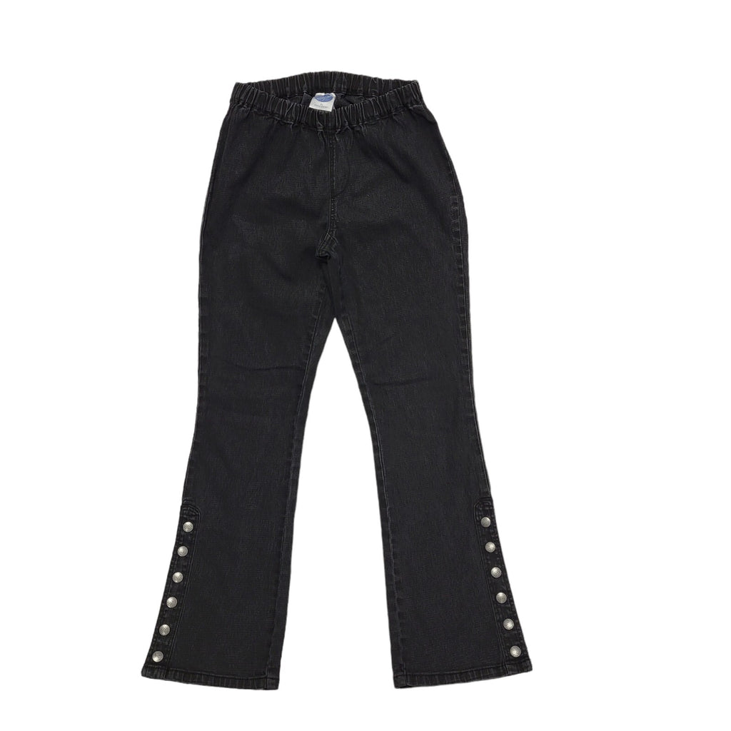 Diane Gilman 90s Vintage Black Bootcut Stretch Jeans Women's Uk S 8-10 W26 L30