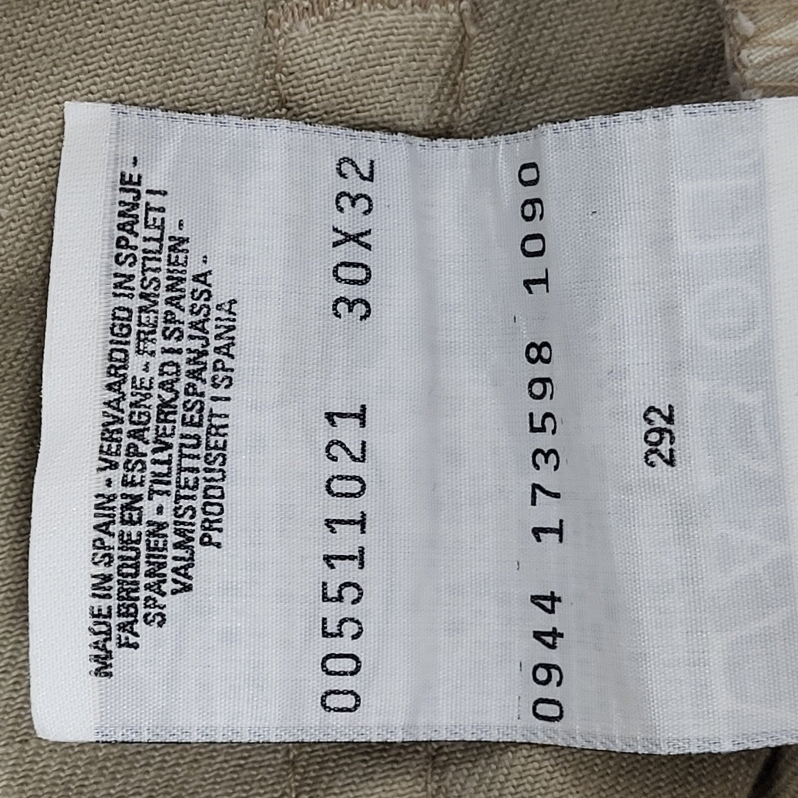Levi's 551 Vintage Y2K   Beige Straight Leg Denim Jeans Men's UK XS-S W29 L32