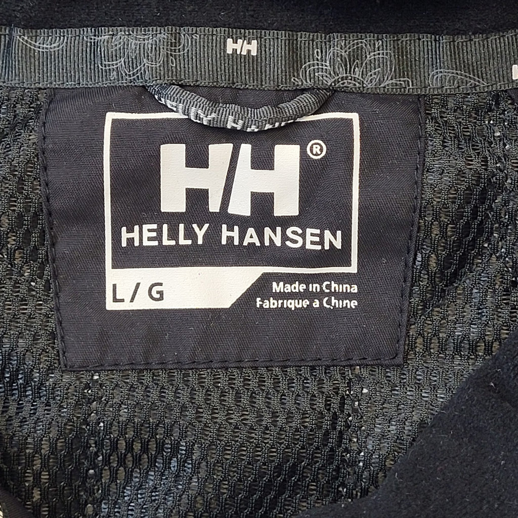 Helly Hansen Black Zip Up Outdoor Jacket Women's Size Large