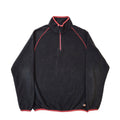 Dickies Black 1/4 Zip  Fleece Men's Size M