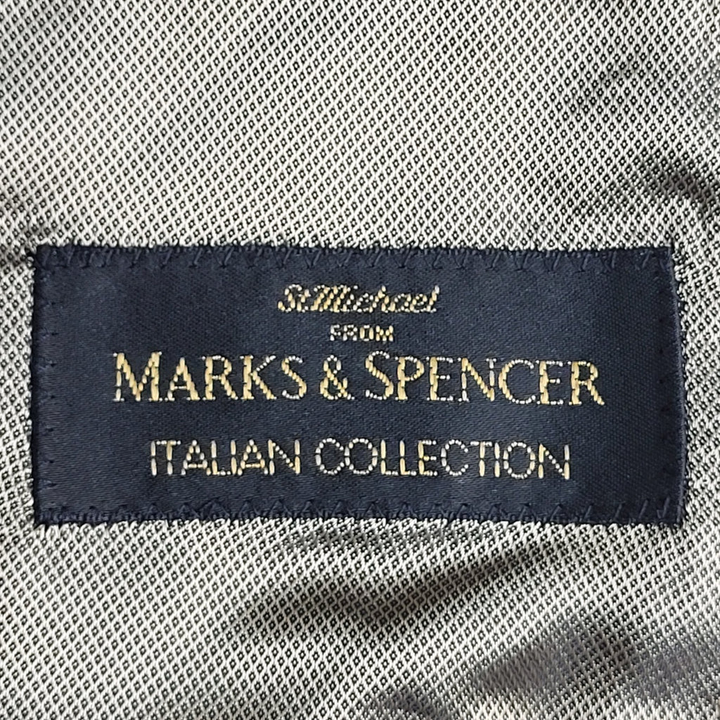 Marks & Spencer Black 90's Blazer Suit Jacket UK Men's Size M 38"