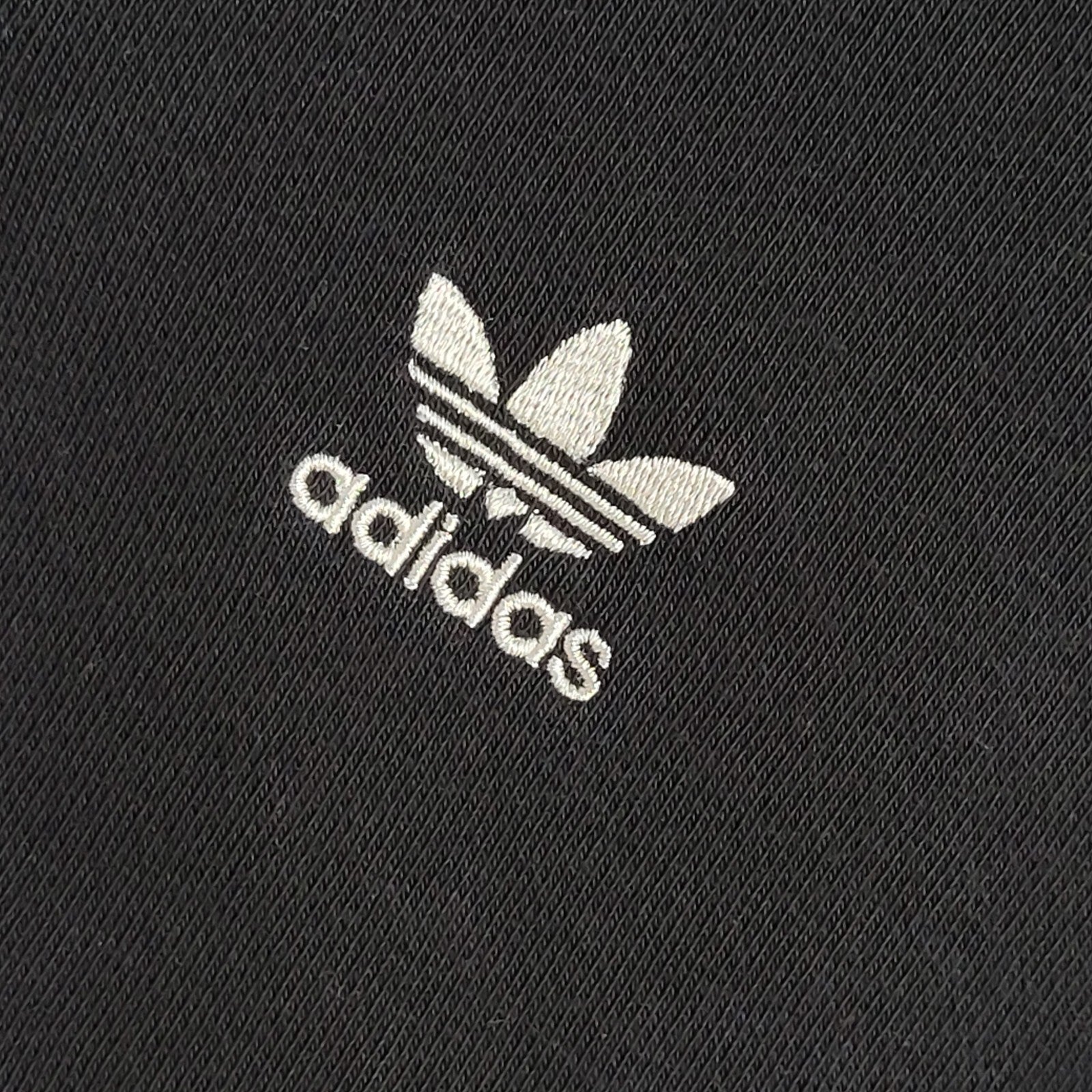 Adidas Black 90s High Neck Sports Tracksuit Top Uk Women's Size 6