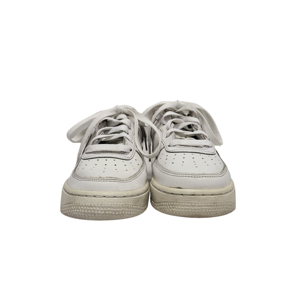 Nike Air Force 1 White Lace-up Trainers Uk Boy's Size 3