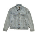 Lee Vintage 90's Light Blue Button Up Collared Denim Jacket Men's UK Size S