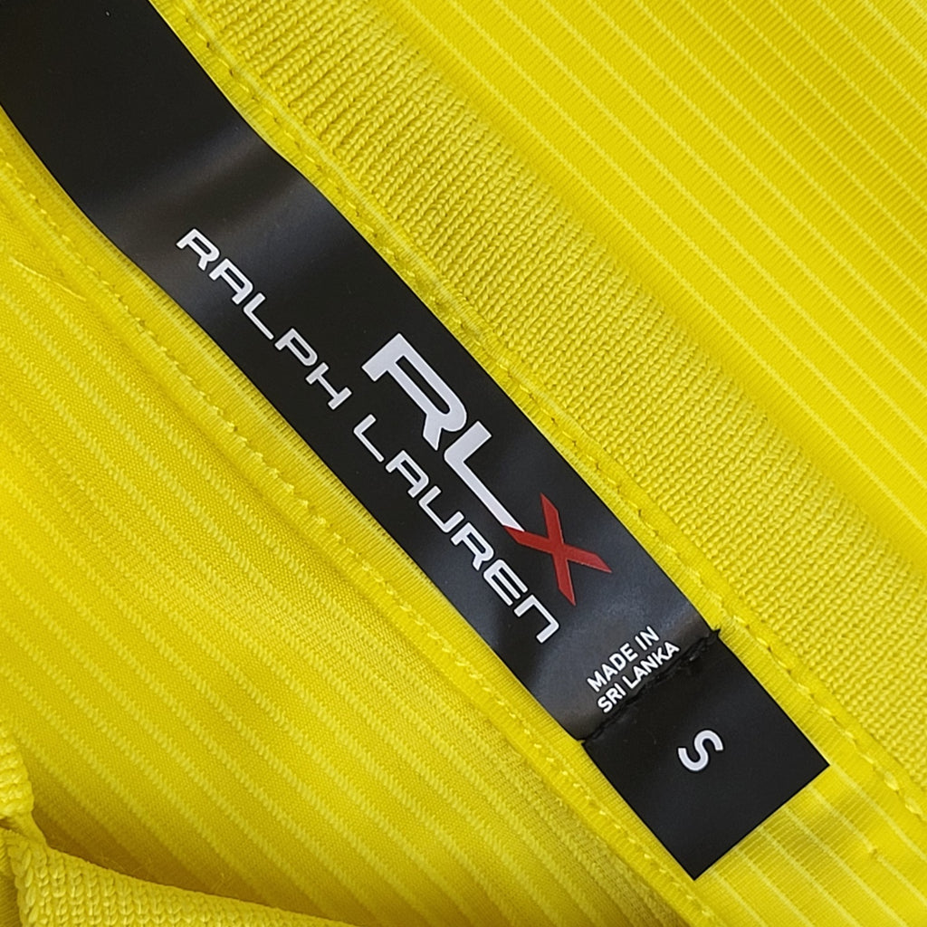 Ralph Lauren Polo T-Shirt 90s Vintage Yellow BNWT Women's UK Size S 8