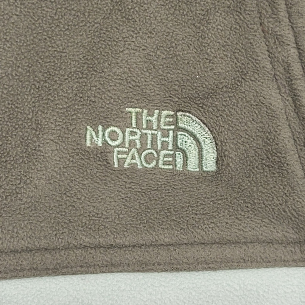 The North Face Hooded Green 1/4 Zip  Fleece Womens UK Medium