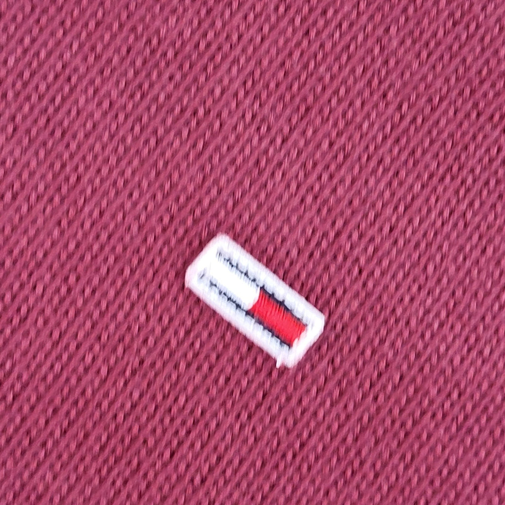 Tommy Jeans Vintage 90's Burgundy Jumper UK Men's Size M