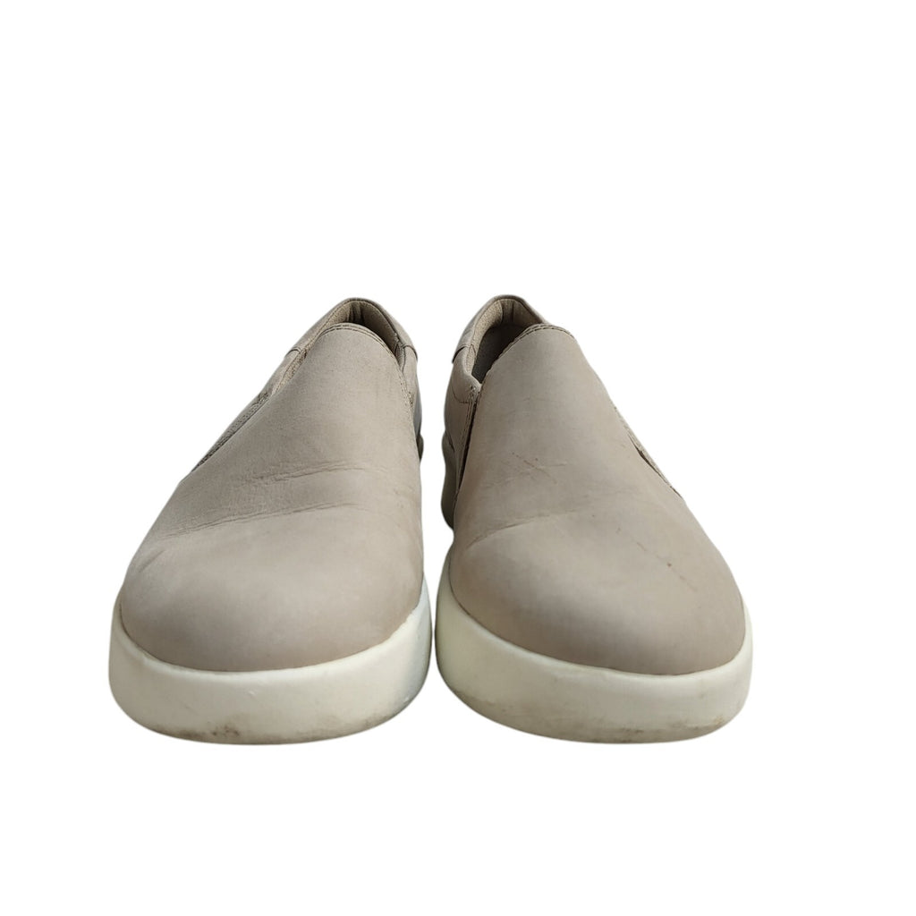Timberland Beige Slip-Up Leather Shoes Uk Women's Size 4
