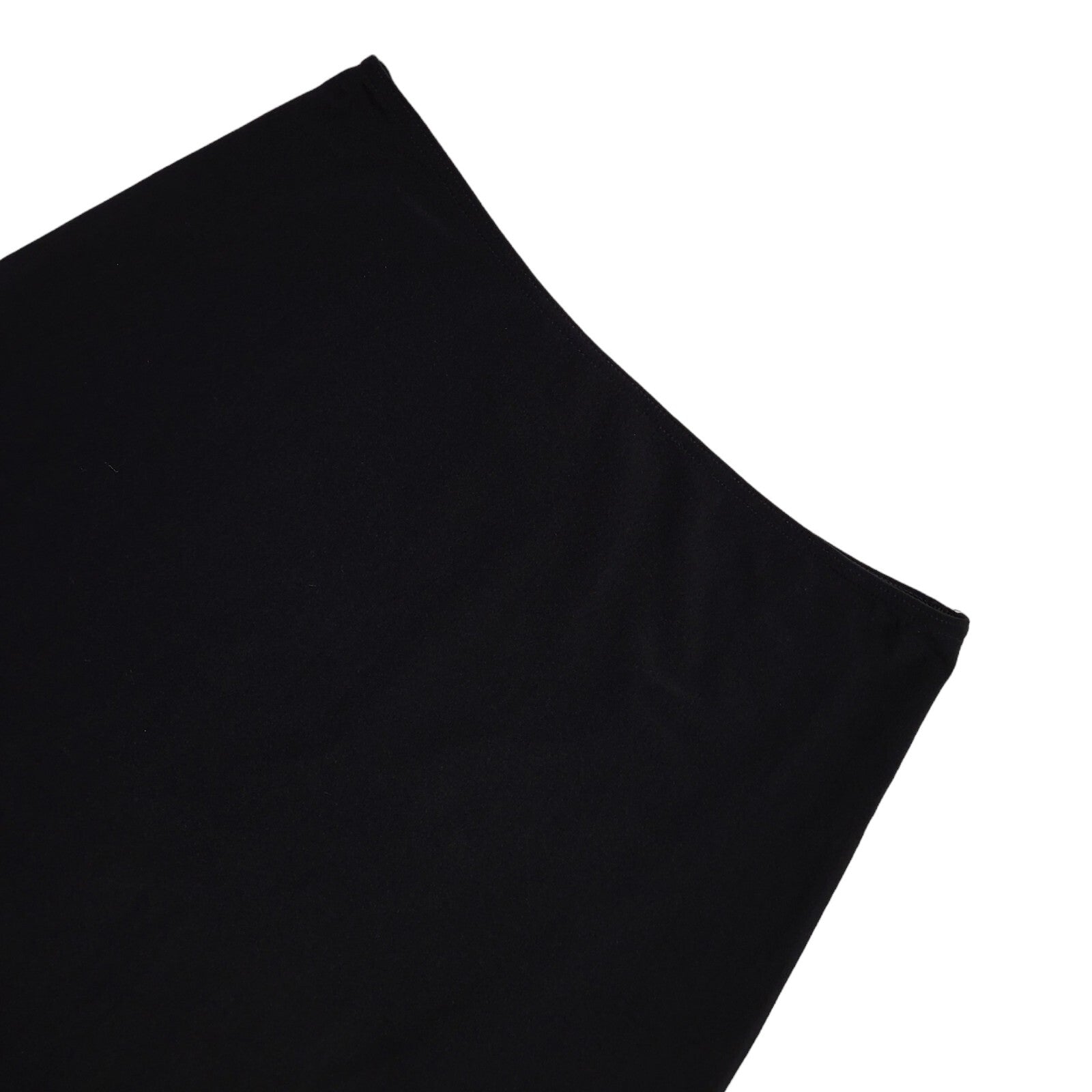 New Look Vintage 90's Black Straight Elasticated Skirt Uk Women's Size 12 W30