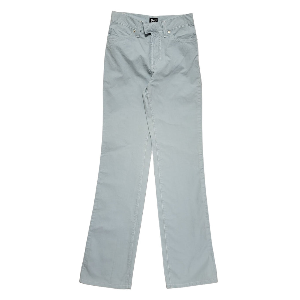 D&G Vintage 90's Light Blue Straight Leg Jeans Uk Women's Size 8 W27 L32