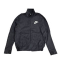 Nike Tracksuit Y2k Black White Pinstriped Tapered Hem Reworked Men's Size M