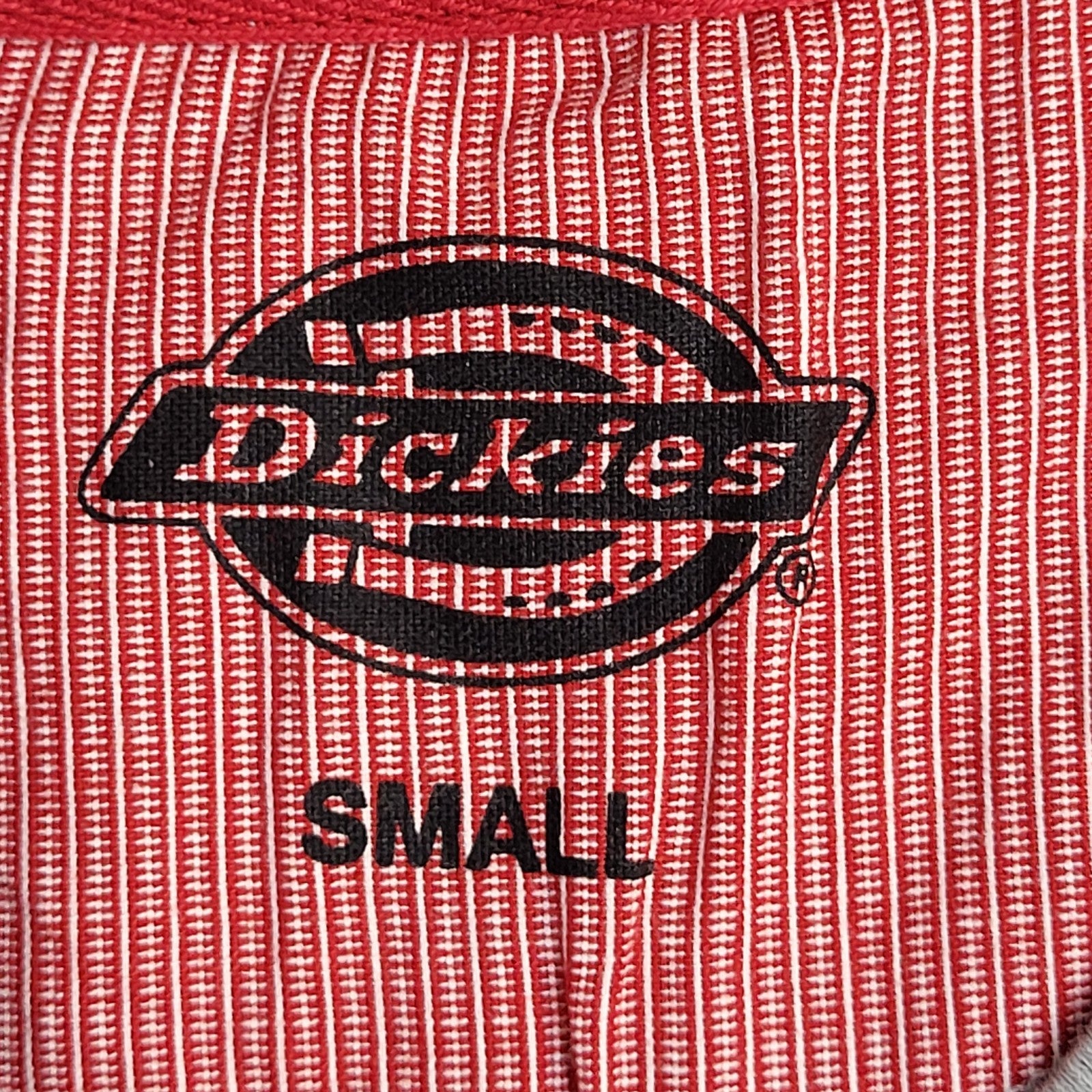 Dickies Green & Red Y2k Cotton Double Stitch T-Shirt Uk Men's Size S