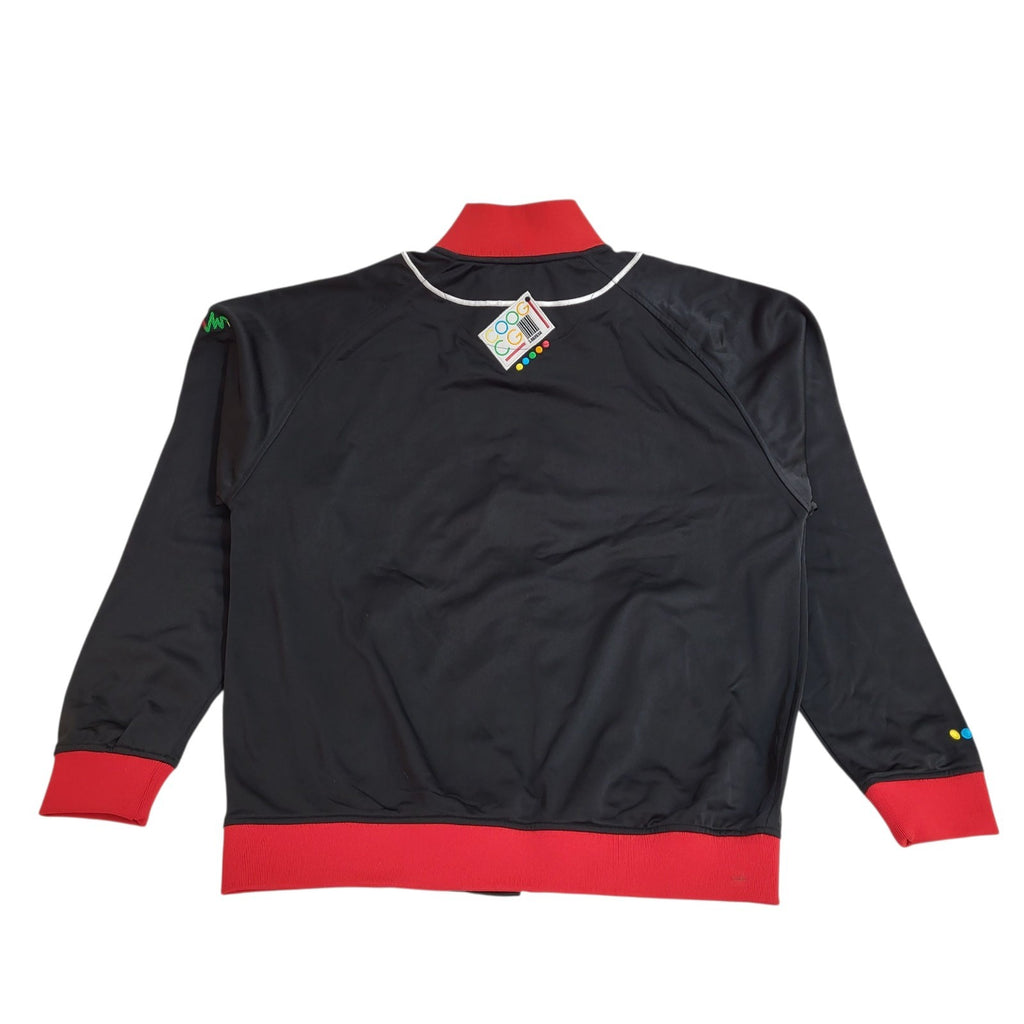 Coogi Tracksuit Top Jacket Black & Red UK Men's Size L Bnwt