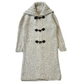 Next 90s Vintage Cream Long Toggle Cardigan Women's Size M Eu 38