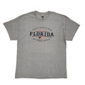 Gildan Vintage 80's  Grey Florida Short Sleeve T-Shirt Men's XL
