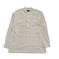 Next Vintage Y2K White Relaxed Fit Round Neck Linen Shirt Men's Size XL